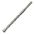 SDS Plus 10x210 mm-es négyélű fúrószár átlós nézetben.