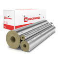 Rockwool Heatrock PS alukasírozott kőzetgyapot csőhéjak a gyári kartondobozos csomagolással.