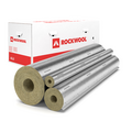 ROCKWOOL 800 alu csőhéj termékcsalád és gyári doboza.