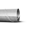 Alnor SPR-Z-SMO spirálkorcolt légtechnikai csővég stúdiófelvétele.
