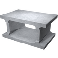 SW Umwelttechnik beton zsaluzóelem 3D termékmodellje.