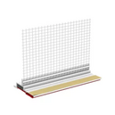 Kiegészítő anyagok profilokkal, kvarchomokkal és egyéb építőelemekkel falakhoz, padlóhoz és szerkezetekhez.