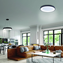 Modern beltéri világítás – nappali mennyezeti lámpa, LED világítás, otthonos hangulat