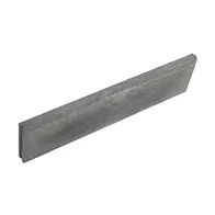 Szürke Barabás beton sorszegély elem.