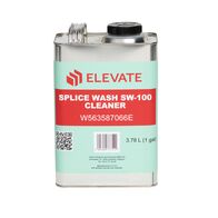 Elevate Splice Wash SW-100 Cleaner 3,78 literes kanna termékcímkéje és vonalkódja.