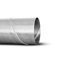 Alnor SPR-Z-SMO spirálkorcolt légtechnikai csővég stúdiófelvétele.