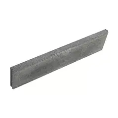 Szürke Barabás beton sorszegély elem.