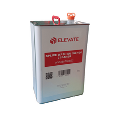 Elevate Splice Wash EU SW-100 10 literes fémkannás tisztítófolyadék fehér háttér előtt.
