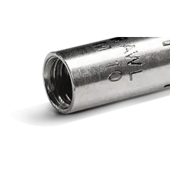Rawlplug R-DCA M10-es beütőék belső menete és jelölése közeli képen.