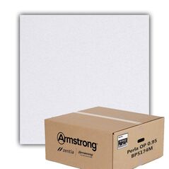 Armstrong Perla OP 0.95 álmennyezeti lap dobozos csomagolással.