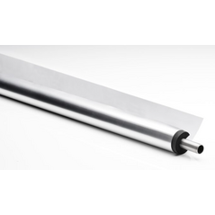 NMC Insul-Tube Cover Silver kasírozott csőszigetelés perspektivikus stúdiófelvétele.