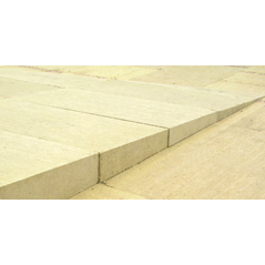ROCKWOOL ROCKFALL vonalralejtő kőzetgyapot elemek fektetése lapostetőn.