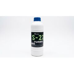 Avmor S-22 Turbo 1 literes tisztító- és vízkőeltávolító flakon szemből.