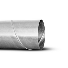 Alnor SPR-Z-SMO spirálkorcolt légtechnikai csővég stúdiófelvétele.