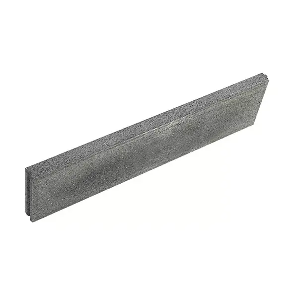 Szürke Barabás beton sorszegély elem.