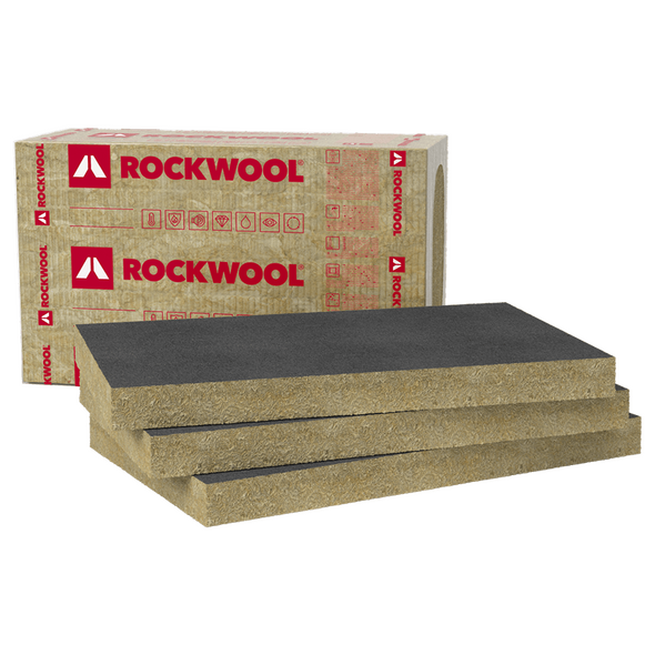 ROCKWOOL Fixrock FB1 hőszigetelés raklapos kiszerelésben.