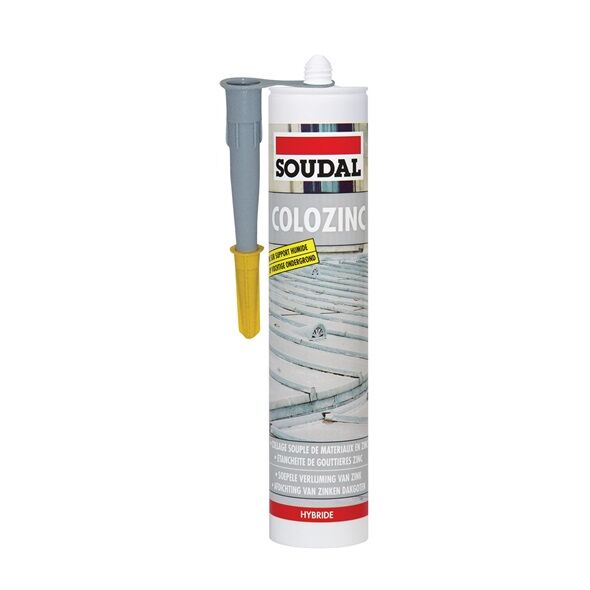 soudal colozinc ragasztó doboza adagolófejjel