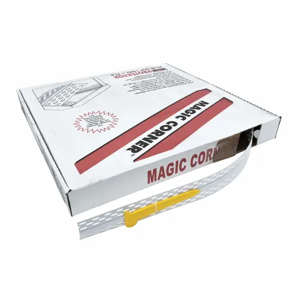Protektor Magic Corner dilatációs profil gyári kartondobozos csomagolása.